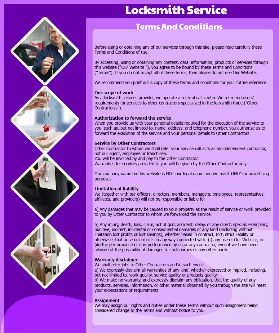 Southlake TX Locksmith Store Southlake, TX 817-678-8890 - terms